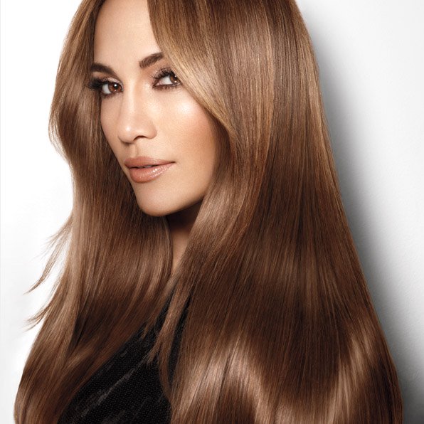 woman in black dress and Shiny Glow Straight Hairstyle woman in black dress and Shiny Glow Straight Hairstyle - hairstyle for straight thin hair