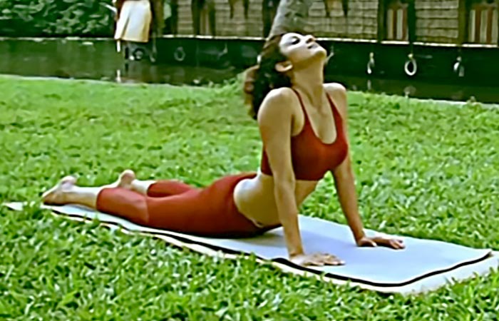 Bhujangasana Shilpa Shetty Yoga Poses