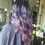 Ashy Violet Hair Color