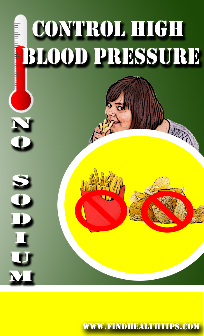 Prevent High BP by avoiding sodium 