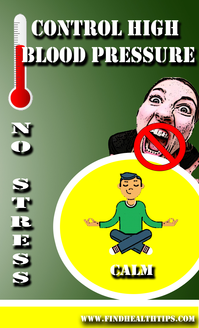 High BP Avoid Stress