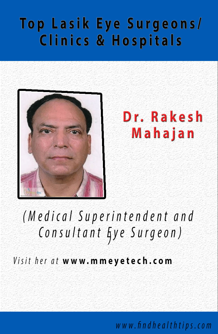 Rakesh Mahajan lasik eye surgeons