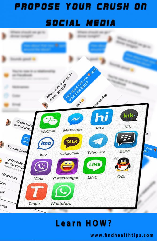 How to Propose Your Crush on Social Media?