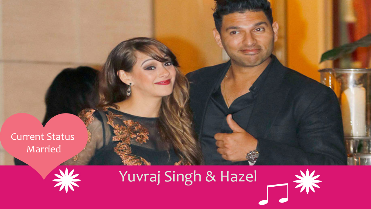 yuvraj singh Hazel cricketers who married celebrities