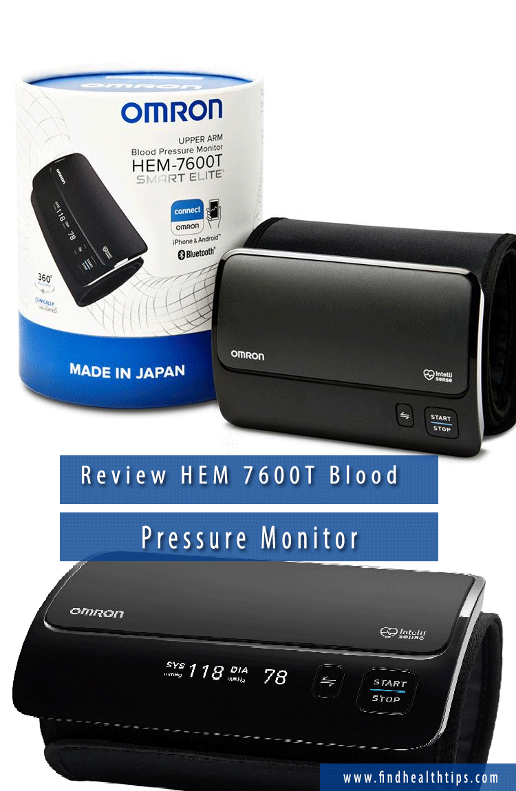 HEM 7600T omron blood pressure monitor