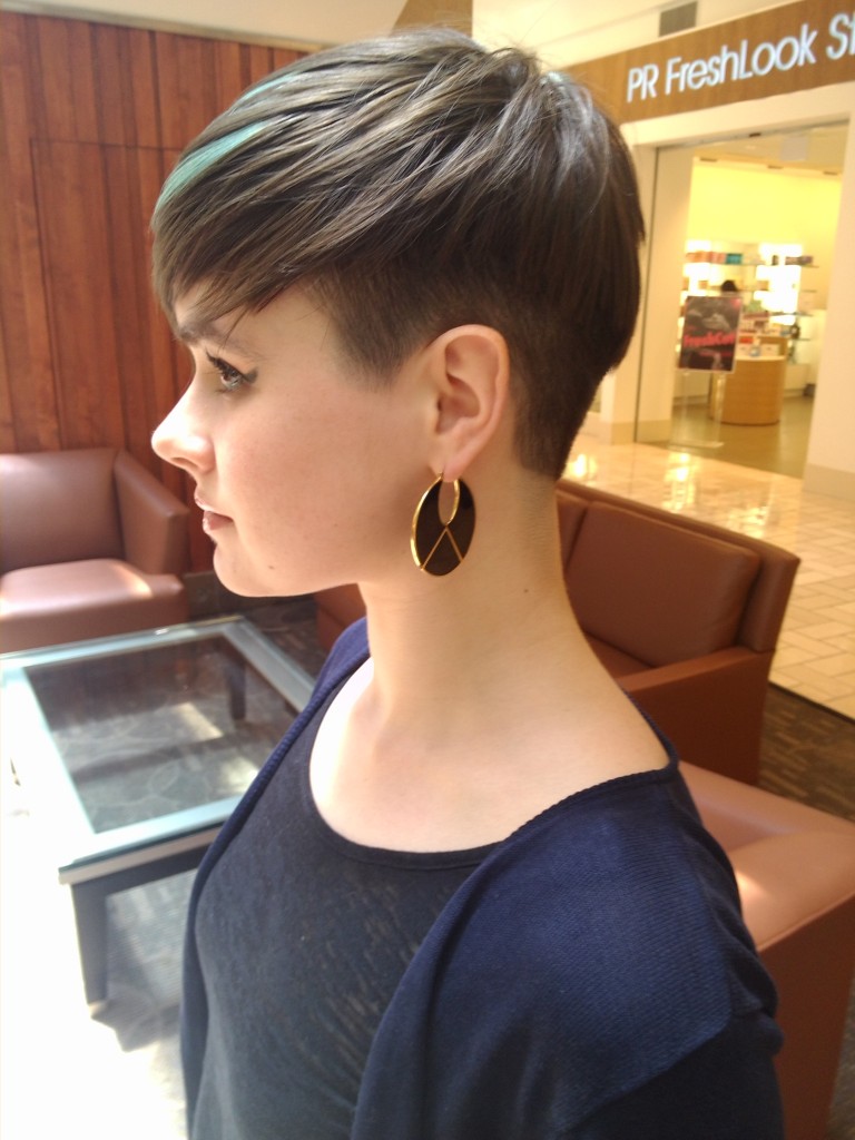 UnderCut Pixie Short Hairstyle for Women