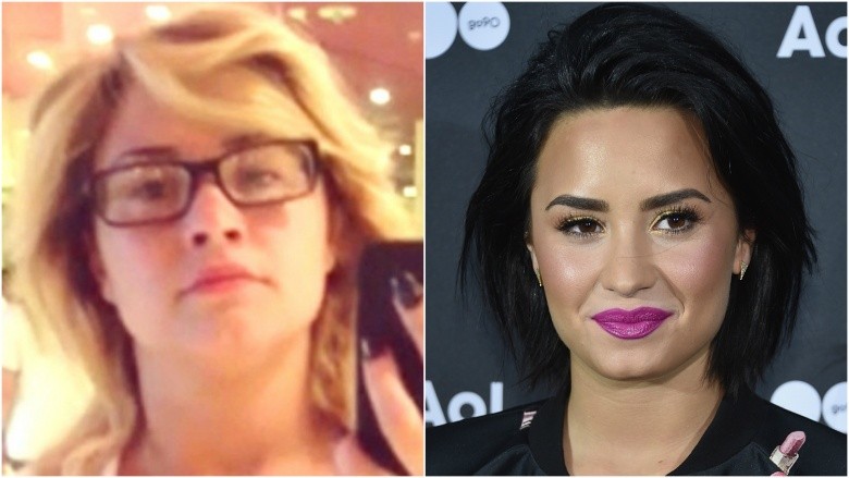 demi lovato without makeup photos