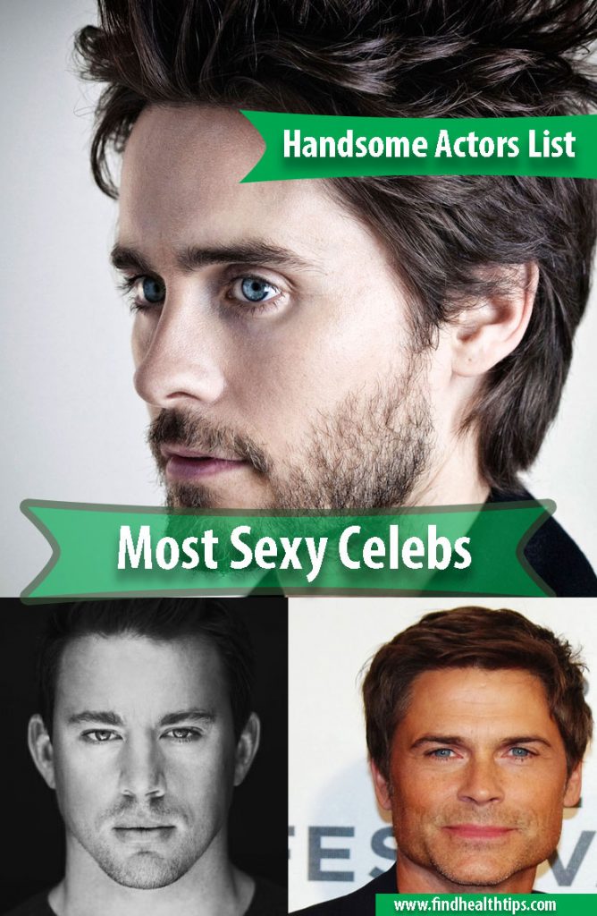 handsome actors hollywood 2018