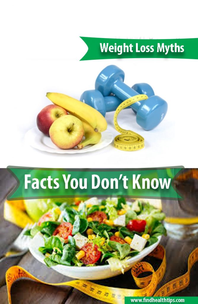 Weight Loss Facts and Myths