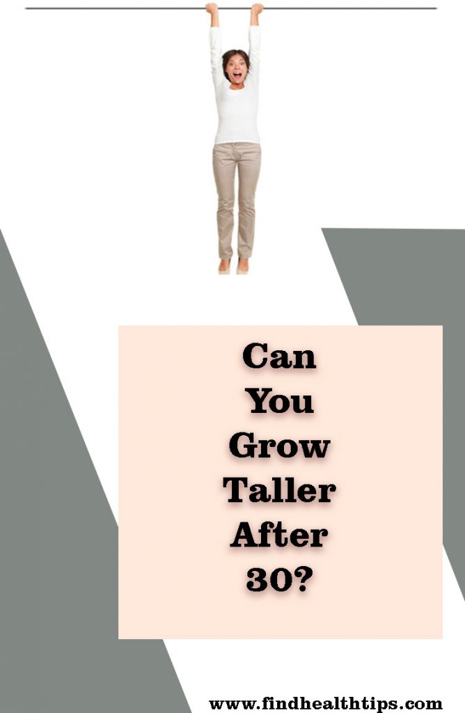 grow taller after 30
