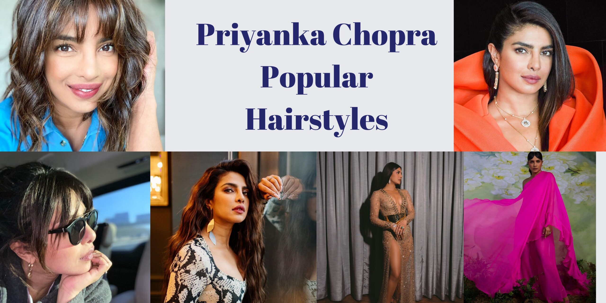 20 Priyanka Chopra Popular Hairstyles May Fall You In Love For Her