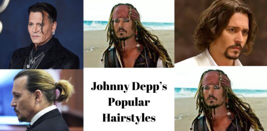 Johnny Depp’s Popular Hairstyles