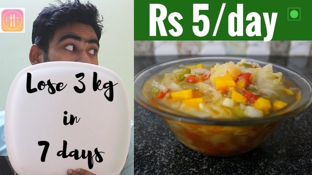 lose 3 kg 7 days