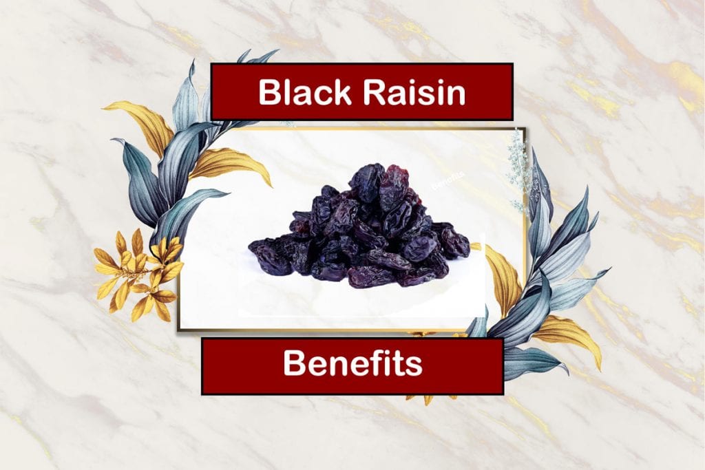 black raisins benefits