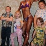 Mum of four battles depression but becomes a bodybuilder