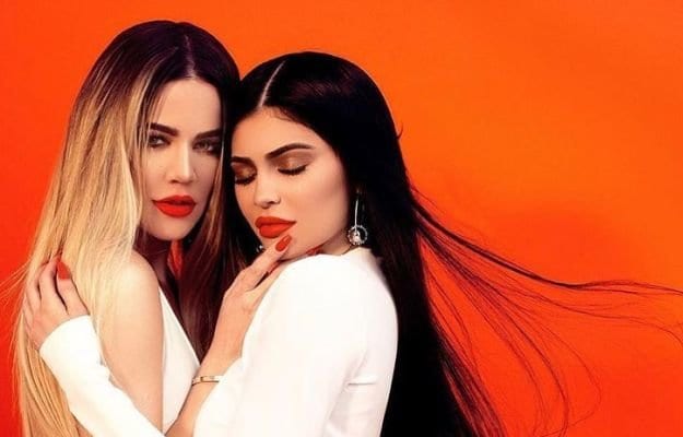 Kylie Jenner and Khloe Kardashian hair teaches