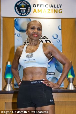 Oldest Bodybuilder - Emestine Shepherd