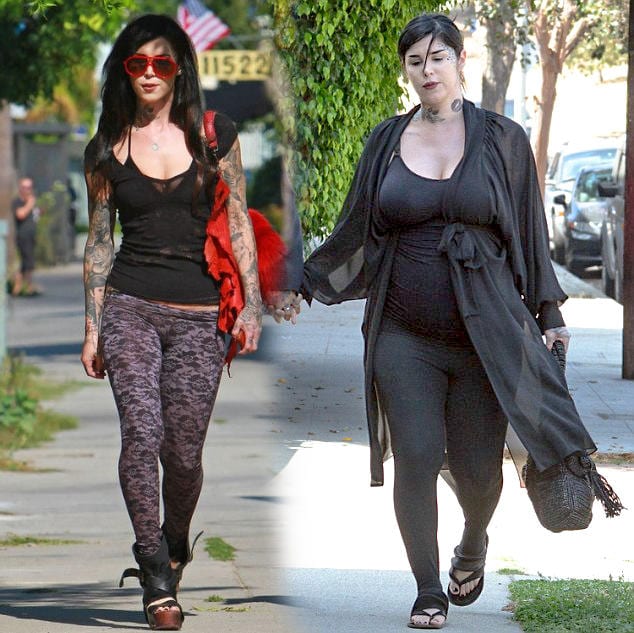Kat Von D struggles with Weight Loss Post Pregnancy