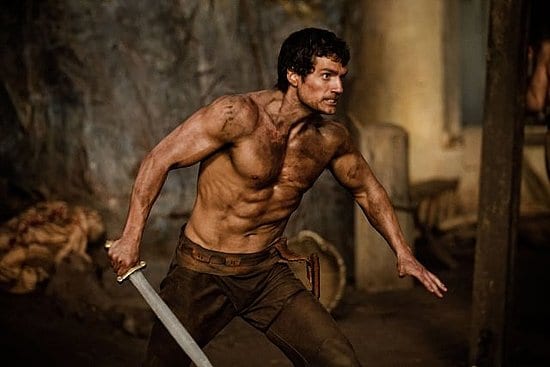 Henry Cavil Shares his Bicep Workout Video
