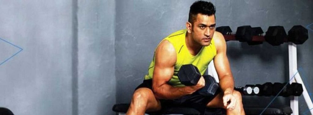 Dhoni’s fitness and workout regime
