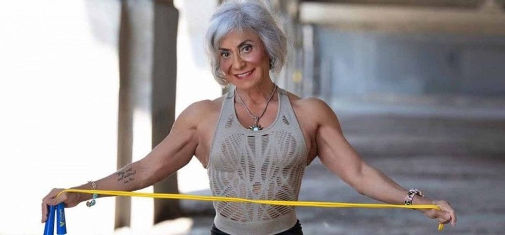 Rebecca Wood Bodybuilder 70 years old