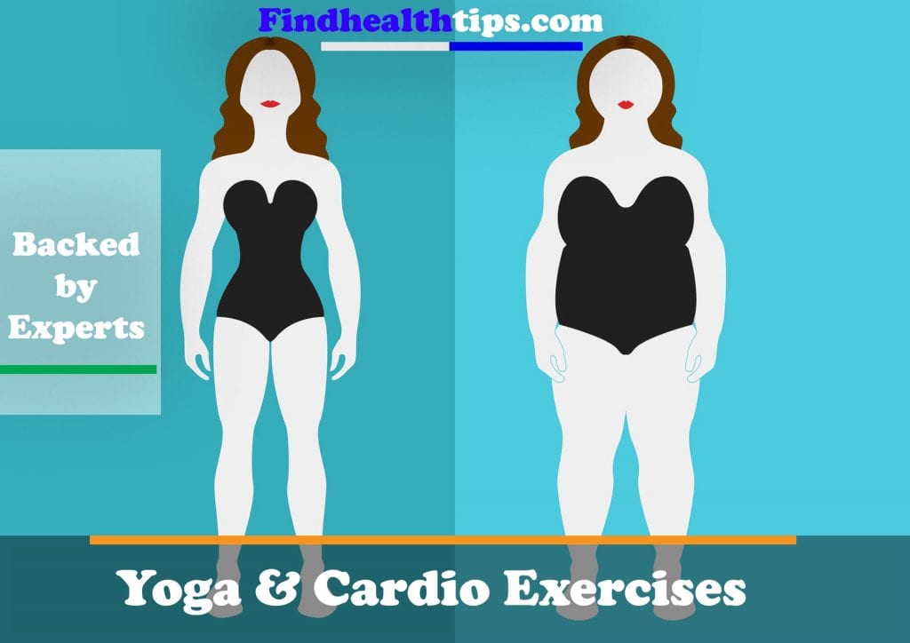 Yoga and Cardio Exercises to Lose Belly Fat  –  Backed by Experts