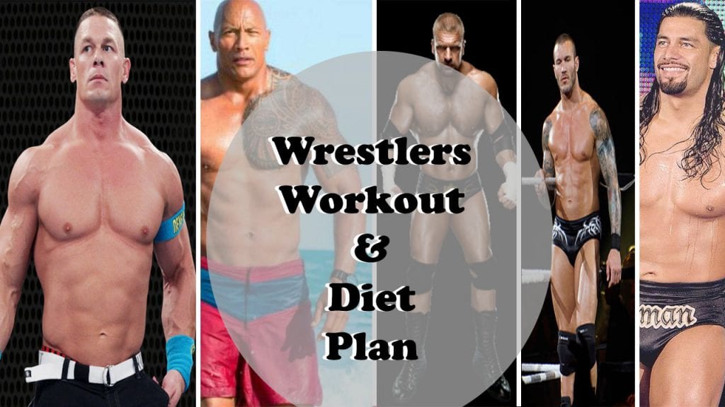 wrestlers workout and diet regime
