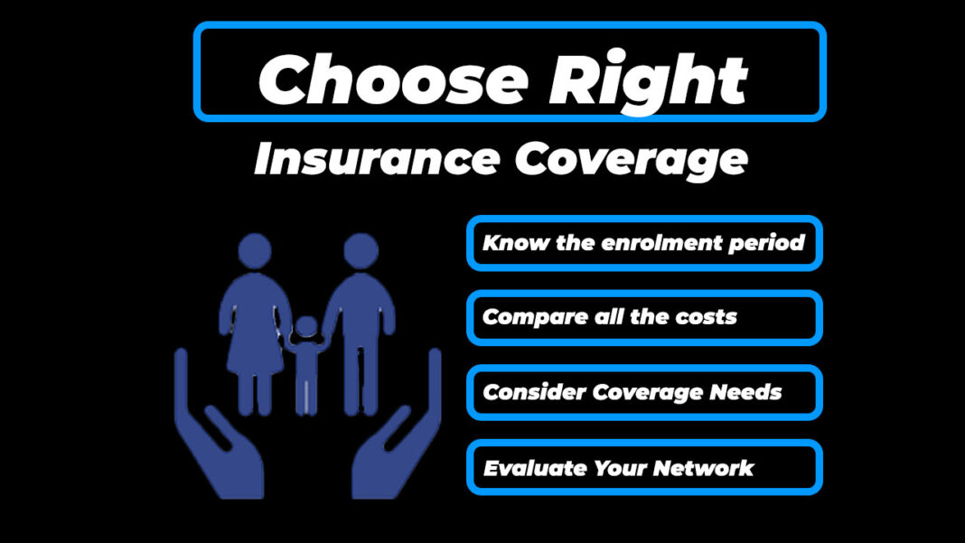 choose right insurance coverage - infographic explaining it
