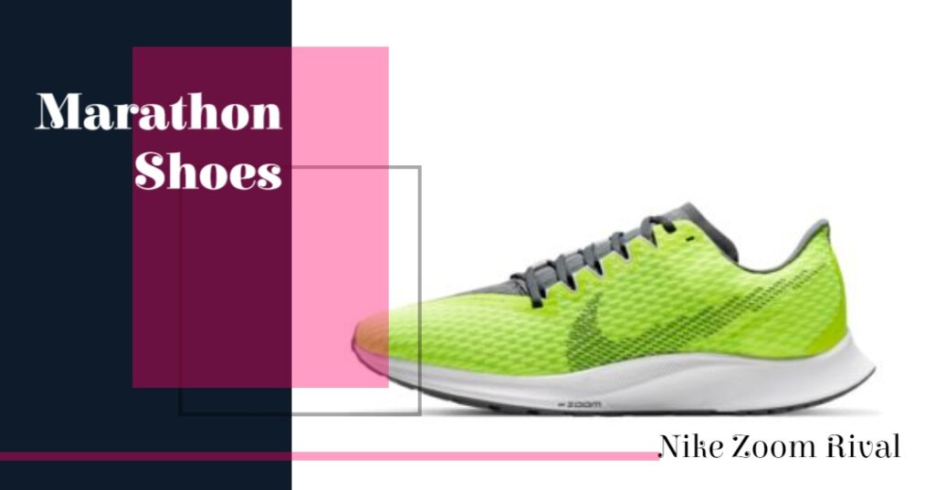 Tips For Buying Exercise Nike Shoes 5 Nike Zoom Rival Marathon shoe - Dual Color Green and White