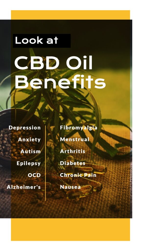 CBD Oil Benefits Infographic