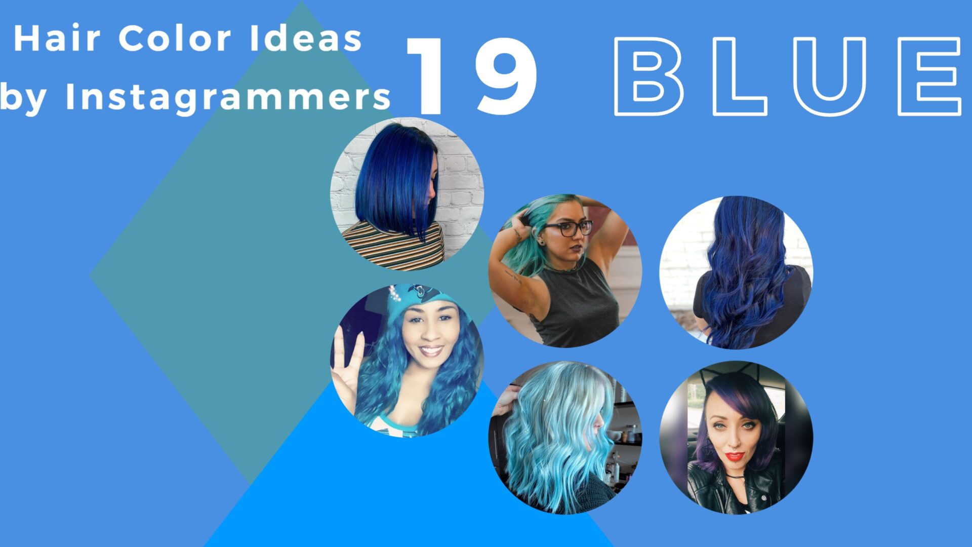 Gorgeous Blue Hair Color Ideas - Inspired By The Instagrammers - Find