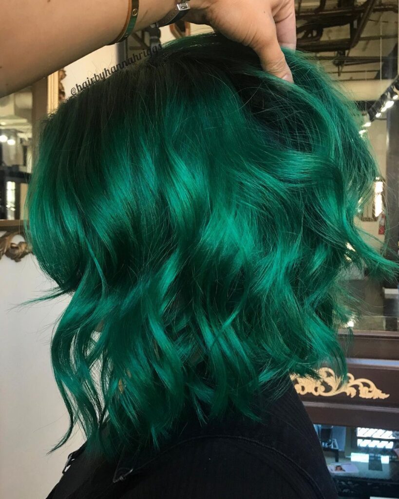 15 Stunning Green Hair Color Ideas 2020 - Find Health Tips