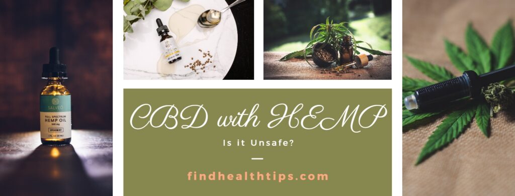 CBD with HEMP - collage of hemp asking a question