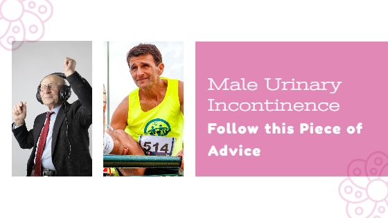 male urinary - a collage photo of 2 active old men and enjoy