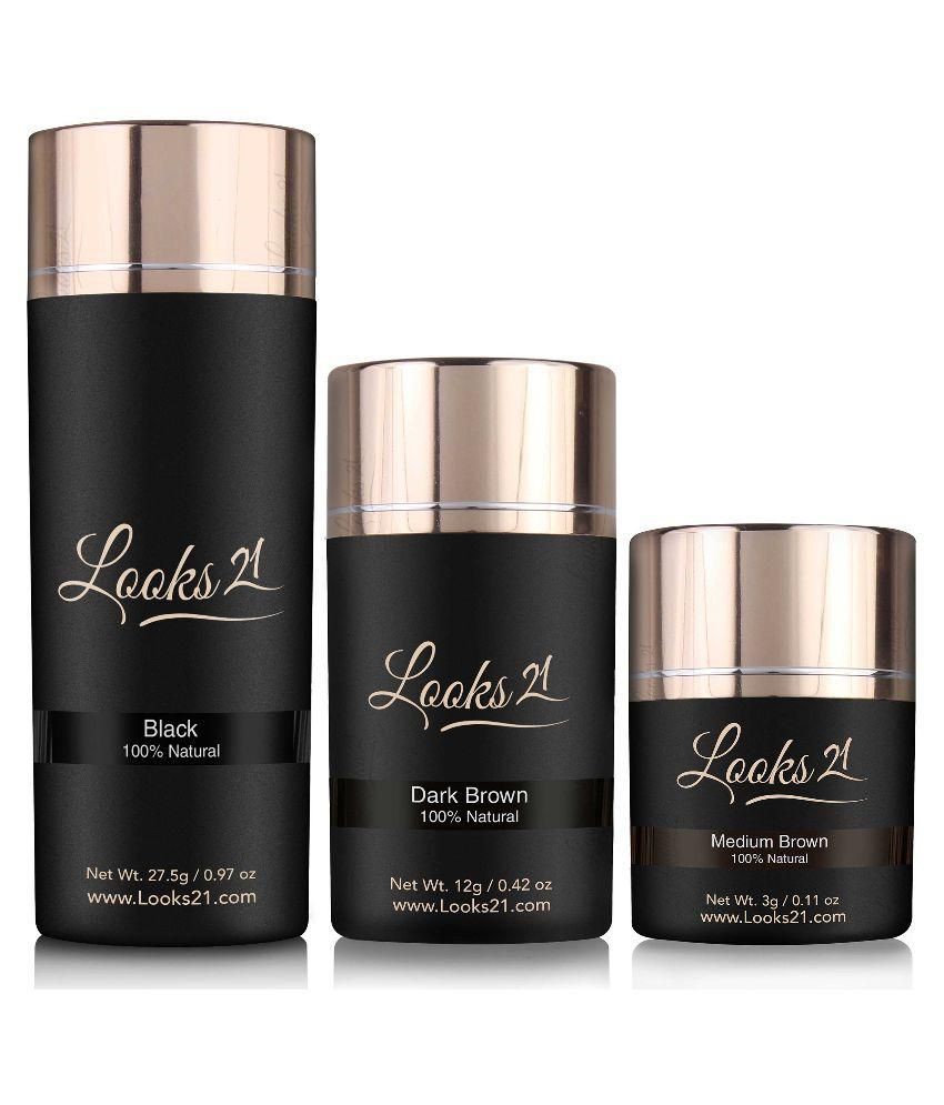 Looks 21 Hair Fibres - safe hair fibres