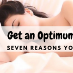 optimum sleep - woman is sleeping on her bed
