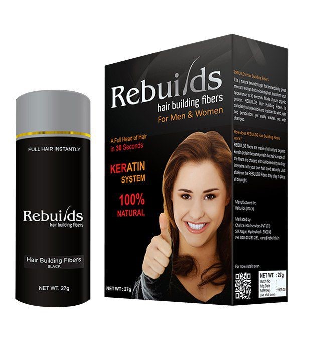 Rebuilds Hair Fibres - safe hair fibres