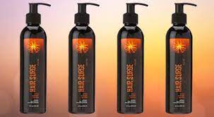 Ultrax Labs Hair Surge - Bottle of 4 shampoos in Black color