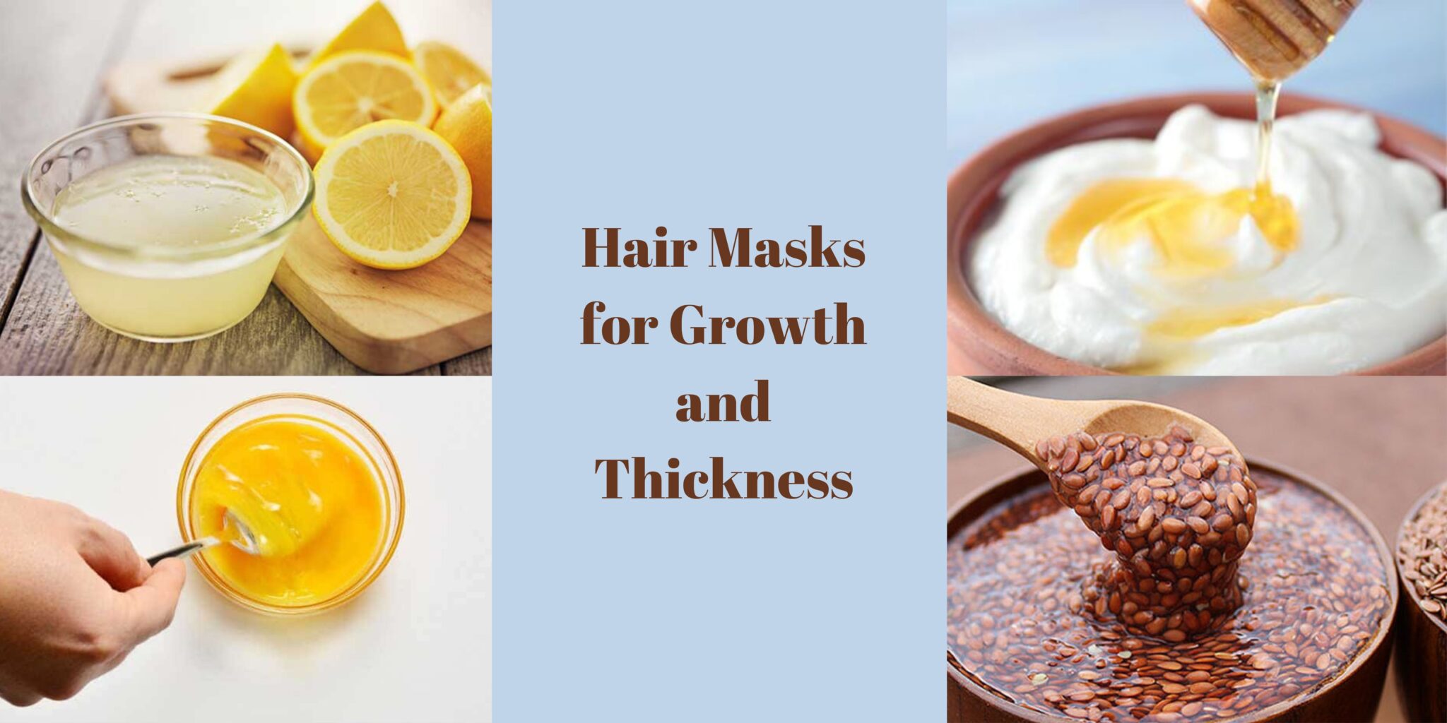 Hair Masks for Growth and Thickness