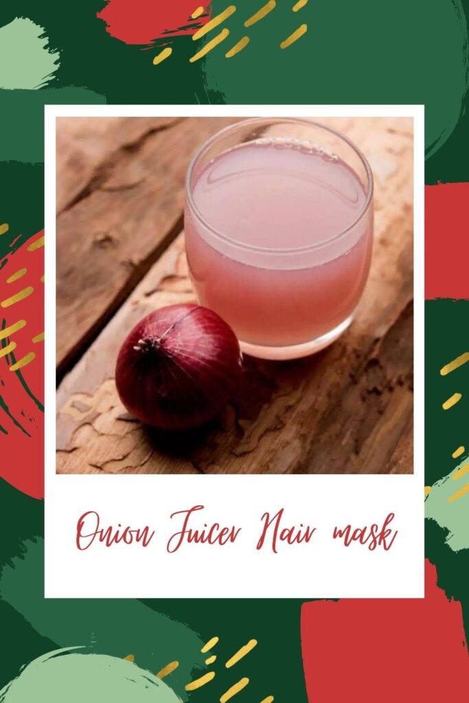 Onion Juice mixed with honey in a glass - best hair mask for hair growth in India