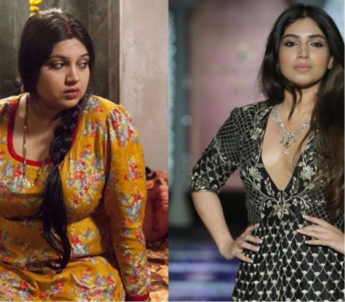 Bhumi Pednekar weight loss before and after photos - list of fat bollywood actresses 2021