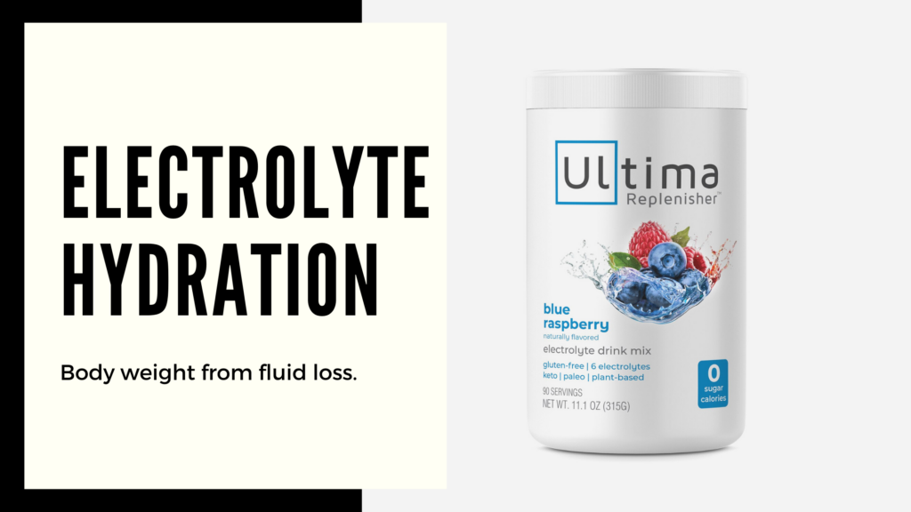 electrolyte hydration powder