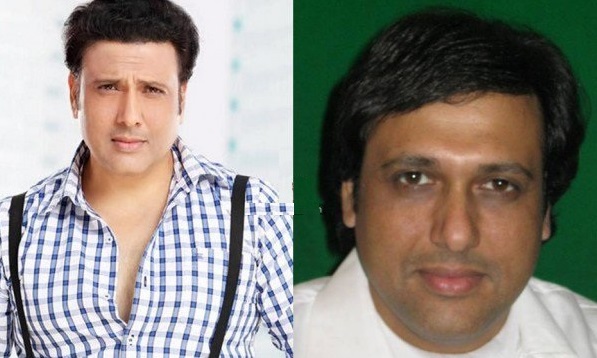Govinda makeup and no makeup look in one picture - Indian Actors Without Makeup