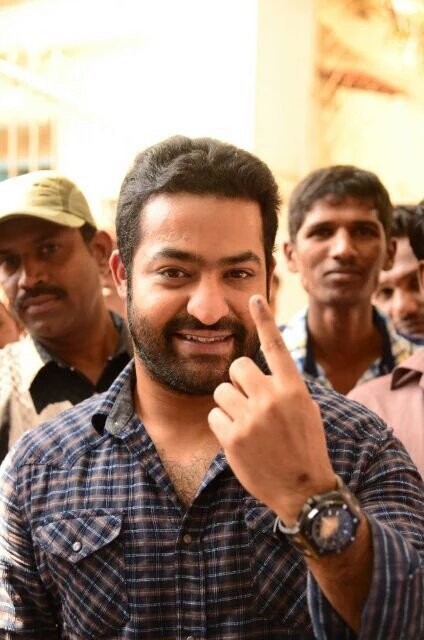 Jr NTR without makeup - south Indian actors without makeup