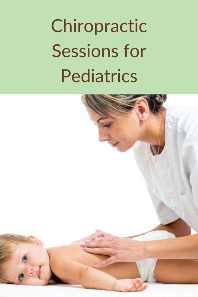 A doctor is examining a child - Chiropractic Care