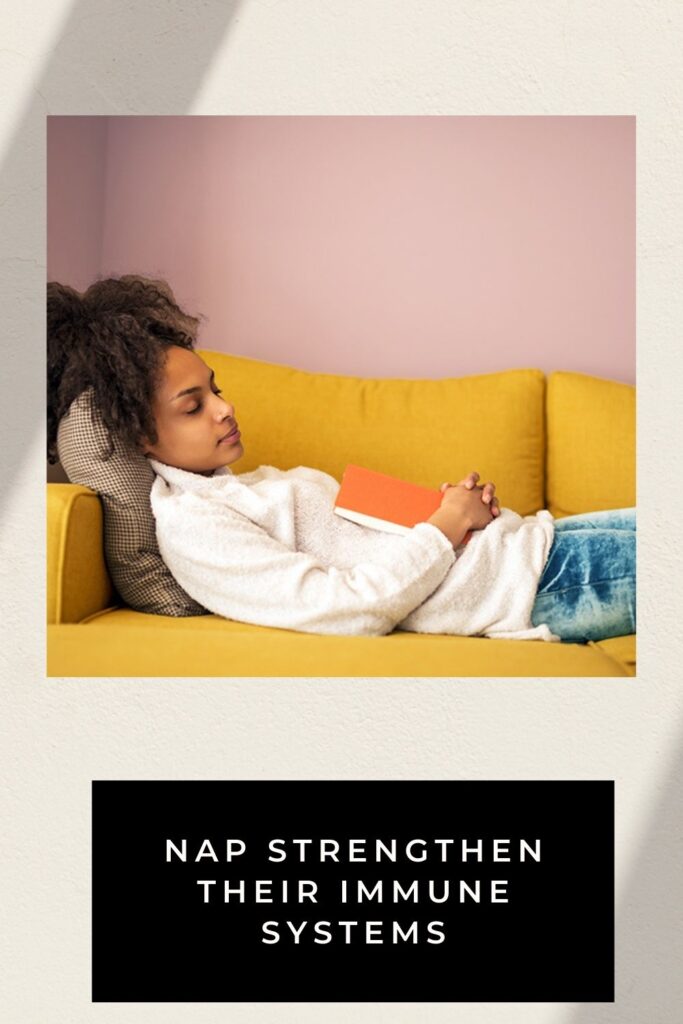 A girl lying on a couch and taking a nap - Daily Naps