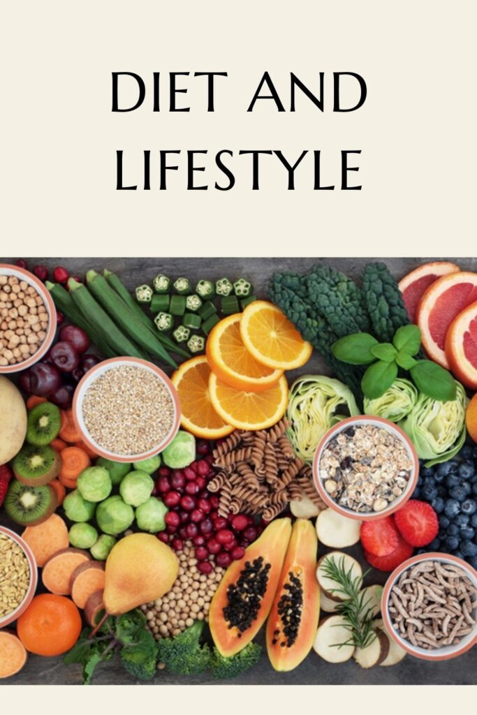 Healthy Diet and Lifestyle - remove acne scars