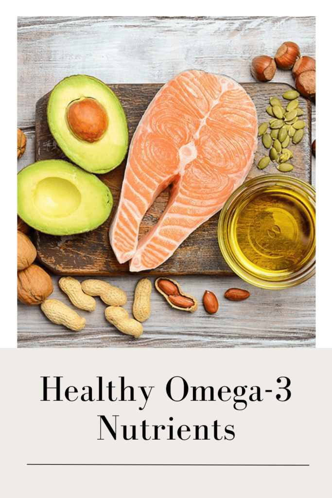 All healthy Omega-3 food in one plate - Omega-3