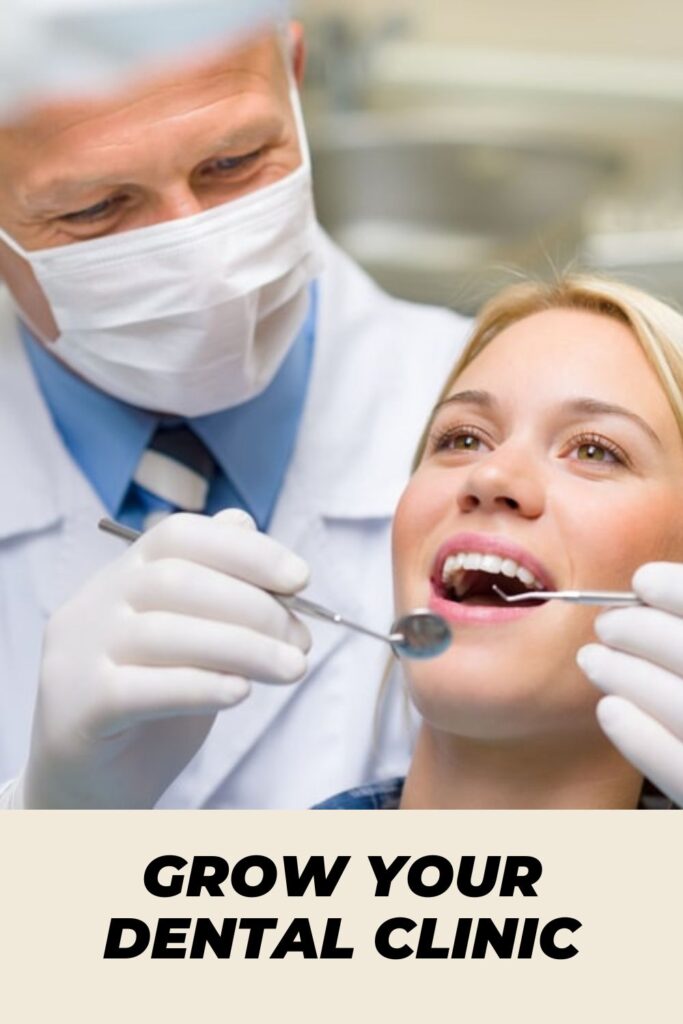 Bir doktor bir hastanın dişini tedavi ediyor - Diş kliniğinizi büyütün 