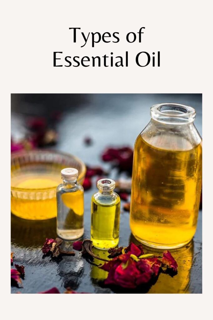 Different Types of essential oils in one frame - castor oil